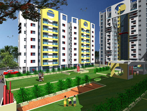 4BHK property in Sunny Fort, Newtown